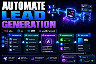 automate lead generation with n8n