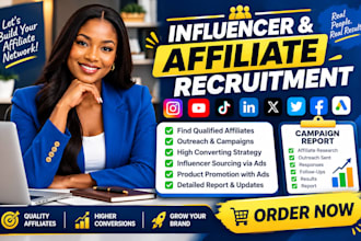 recruit targeted affiliates for your saas, app, or ecommerce business