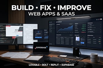 build lovable ai website, supabase, replit web app, base44 expert, vibe coding