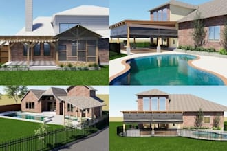 do 3d landscape design backyard front yard garden pool and patio plan