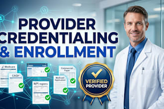 medical provider credentialing and provider enrollment
