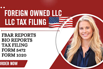 do fbar filing, US tax return, form 5472 and foreign owned llc tax