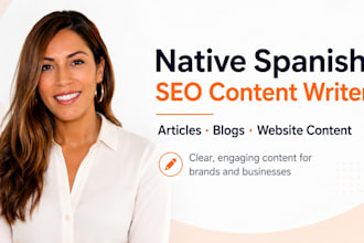 seo optimized spanish content for your website