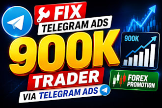 telegram ads, fix telegram ads gain 900k trader via telegram ads forex promotion