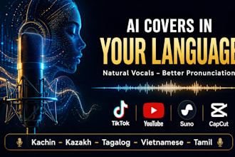 create native ai cover songs in your regional language for tiktok and youtube