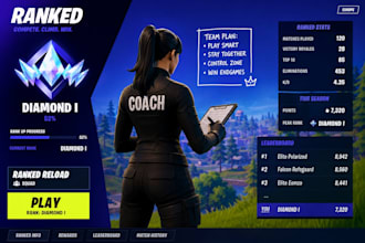 play ranked fortnite with you