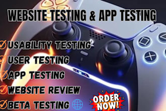 website testing user testing andriod app testing closed testing 12 tester qa