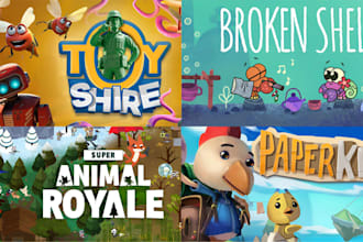 design pixel art steam capsule art and game key art cover