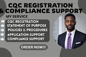 provide professional cqc registration and compliance support