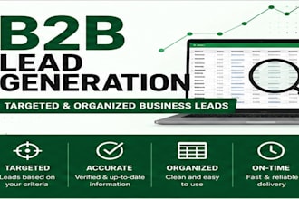 provide b2b lead generation and sales prospecting