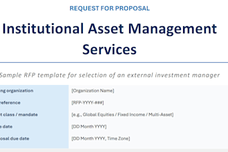 write professional rfp and ddq responses for asset managers