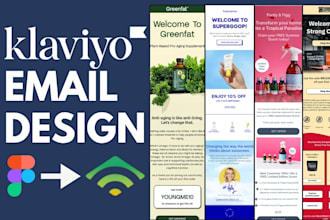 setup klaviyo email marketing flows design figma to klaviyo template email flows