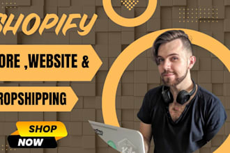 build your shopify store setup design and redesign