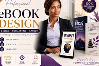 format, promote your kindle ebook, paperback book, ebook design epub formatting