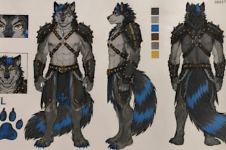 furry ref sheet furry reference sheet anthro ref sheet fursona ref sheet furry