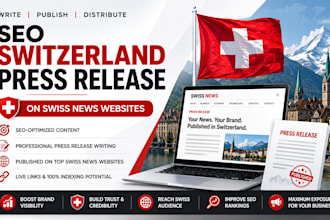 write and publish switzerland press release on swiss news media