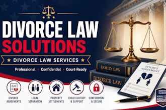 be your lawyer for divorce child custody and family law matters and paralegal