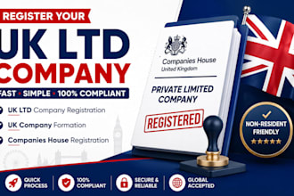 register UK ltd company do UK company formation for non residents registration