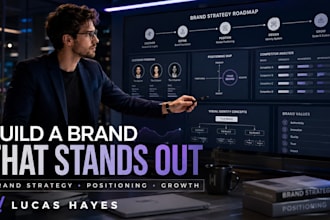 be your brand strategist and brand identity designer