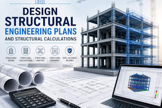 design structural engineering plans and structural calculations