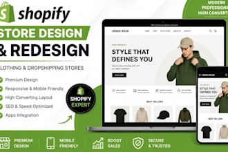 shopify store design shopify store redesign shopify store design
