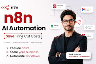 build n8n workflow automations for CRM and lead generation