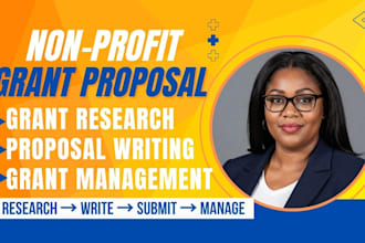 research, write, and manage your nonprofit grant proposal