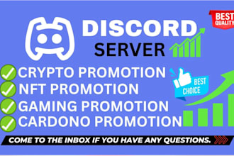 gaming discord server promotion for fast organic community growth