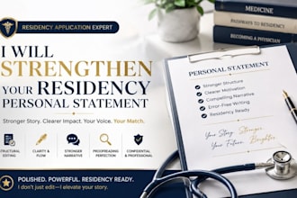 strengthen your residency personal statement