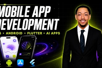 mobile app development ios android app flutter app developer ai app creation