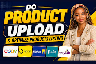 do product upload on ebay noon flipcart vinted wayfair optimize products listing