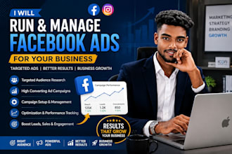 run and manage facebook ads for your business