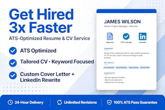 write an ats optimized resume cover letter