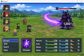 add custom rpg maker mv mz skills, animations, abilities and battle mechanics