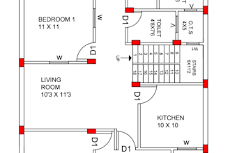 professional 2d autocad floor plan design and drafting