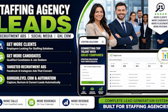 do staffing agency leads ghl staffing recruitment ads manatal crm recruiterflow