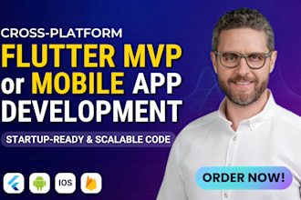 build flutter mvp app business startup app