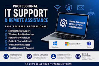 troubeshoot windows, microsoft 365, and network issues