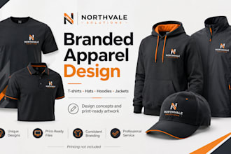 design professional branded apparel and corporate clothing