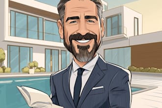 turn your story into stunning caricature art