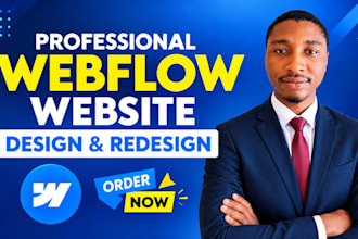 do webflow landing page development, fix webflow website, design webflow website