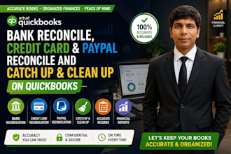 do quickbooks online bookkeeping, cleanup, and cathcup
