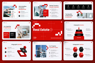do luxury real estate funding slide presentation property brochure sales deck