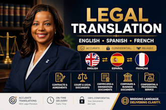 provide certified translation for uscis and legal document in spanish to englis
