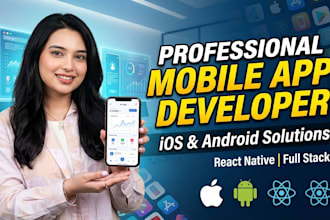 develop a mobile app for ios and android