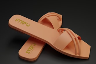 do 3d slippers, 3d shoe, 3d cloth
