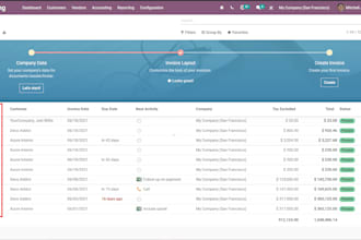 setup odoo bookkeeping asset management inventory and financial reporting