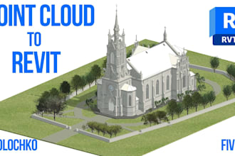 convert point cloud scans to bim model using revit