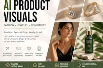 create realistic ai product images for ecommerce brands