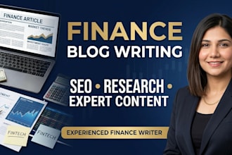 write SEO finance articles and personal finance blog posts